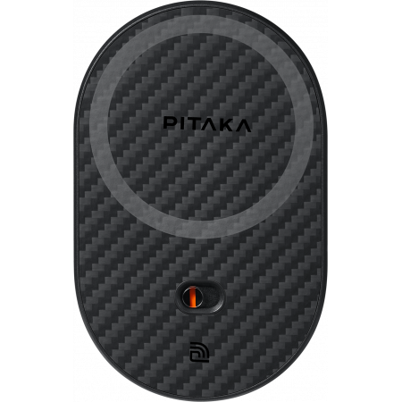 Автомобильный держатель с беспроводной зарядкой и улучшенным креплением Pitaka MagEZ Car Mount Pro 2 - для iPhone