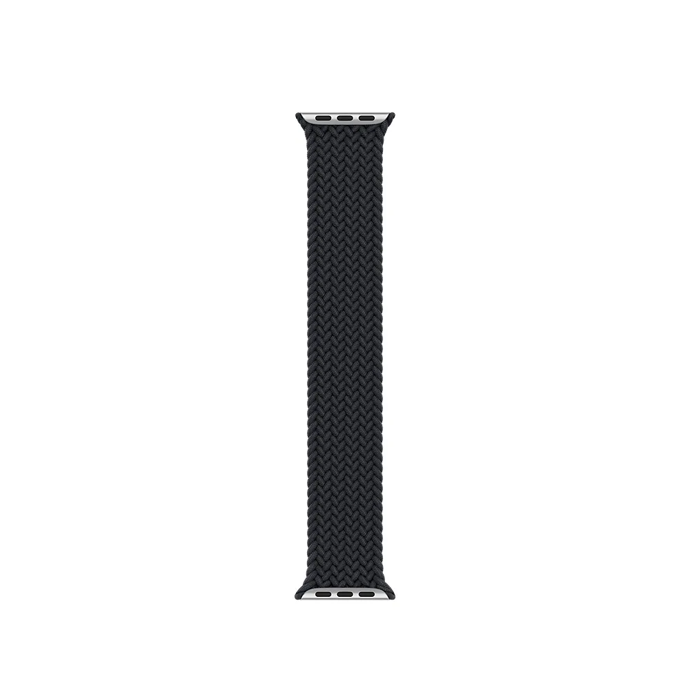 Плетёный монобраслет для Apple Watch 38/40 mm, чёрный