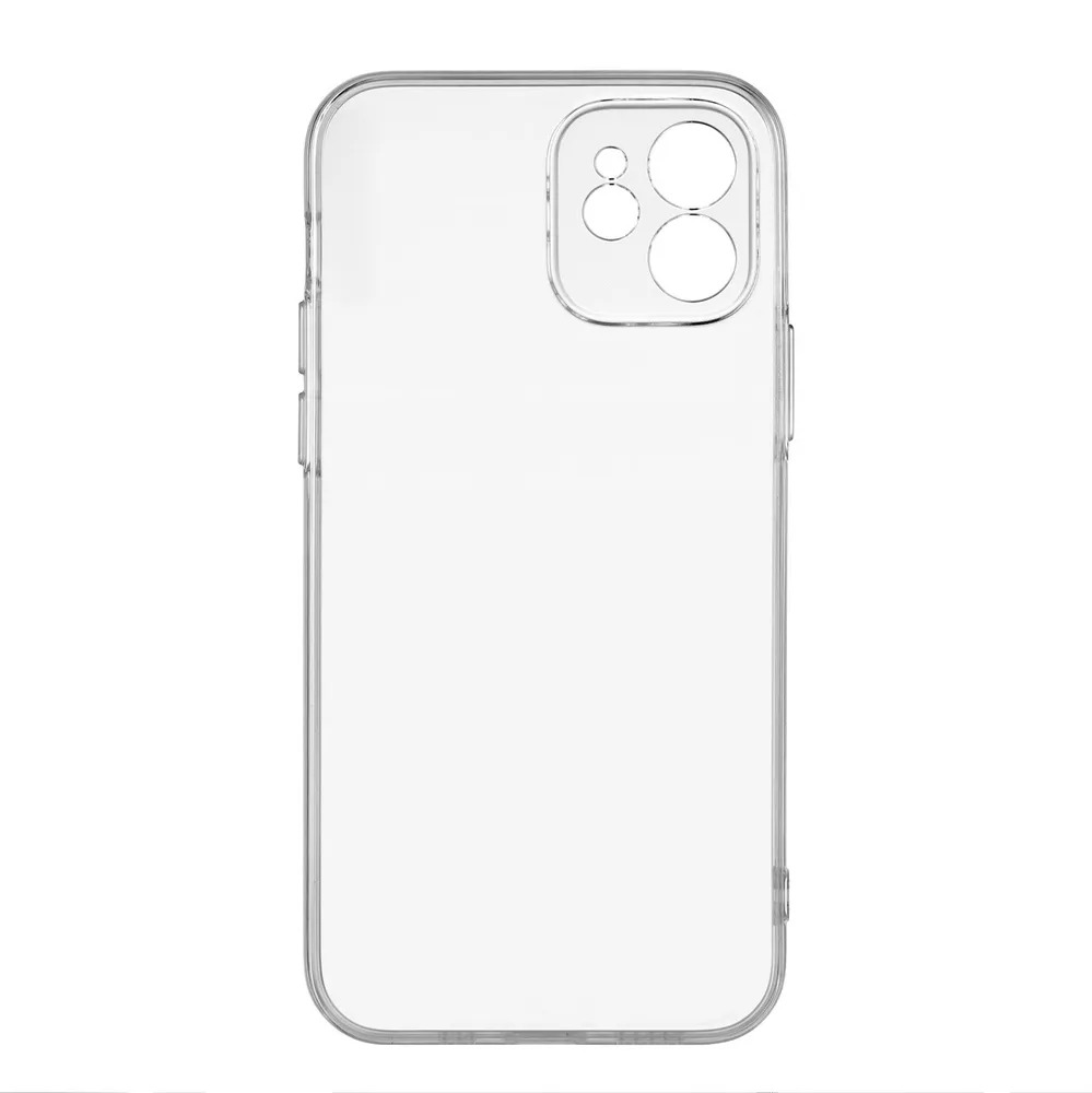Чехол защитный ROCKET Clear для iPhone 12, TPU, текстурированный, прозрачный