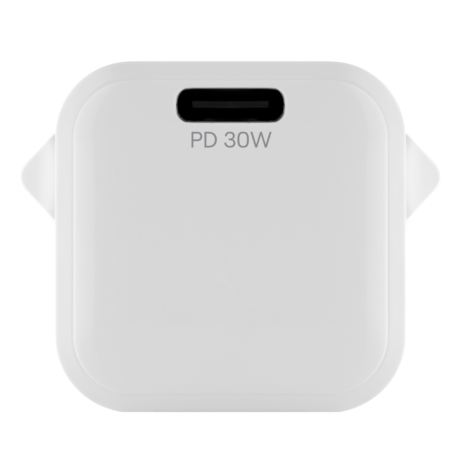 Сетевое зарядное устройство Pulse Pro, GaN, 30 Вт, белый