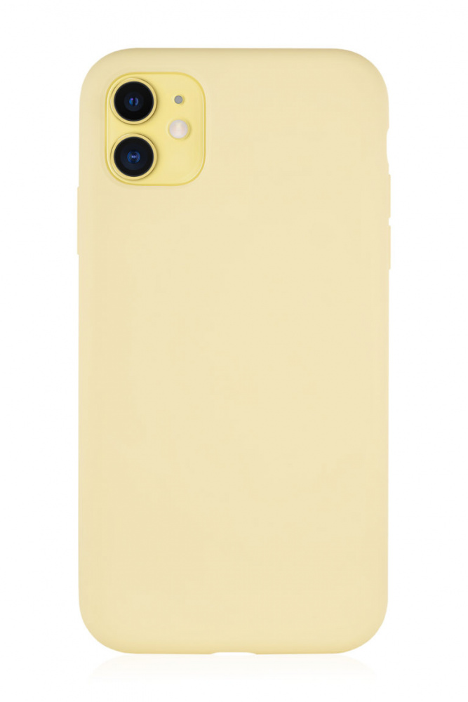 Защитный чехол VLP Silicone Case для iPhone 11, Желтый