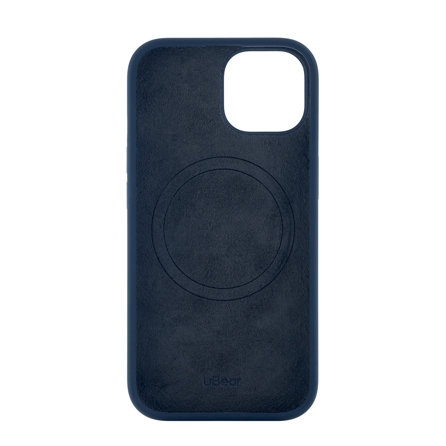 Чехол защитный uBear Touch Mag Case для iPhone 15, MagSafe совместимый, Тёмно-синий