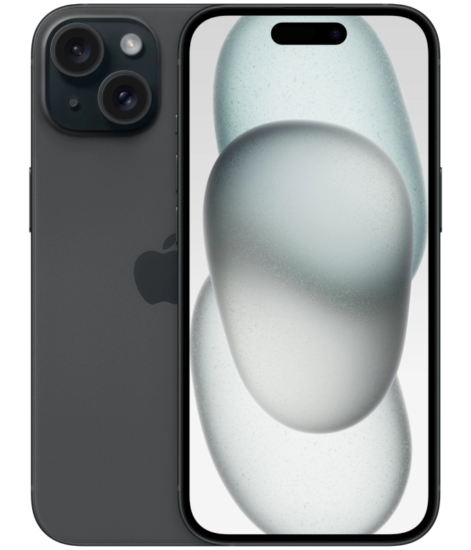 Купить Apple iPhone 15, 256 ГБ, Черный в Казани — цена в фирменном