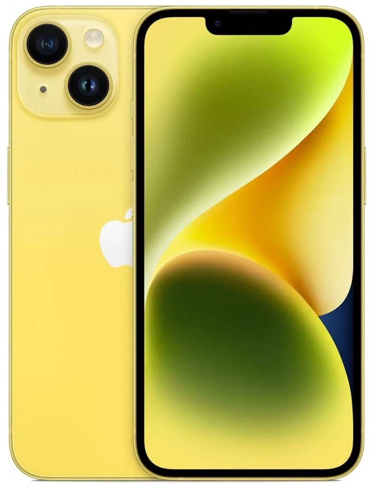 Купить Apple iPhone 14, 256 ГБ, Желтый в Казани — цена в фирменном