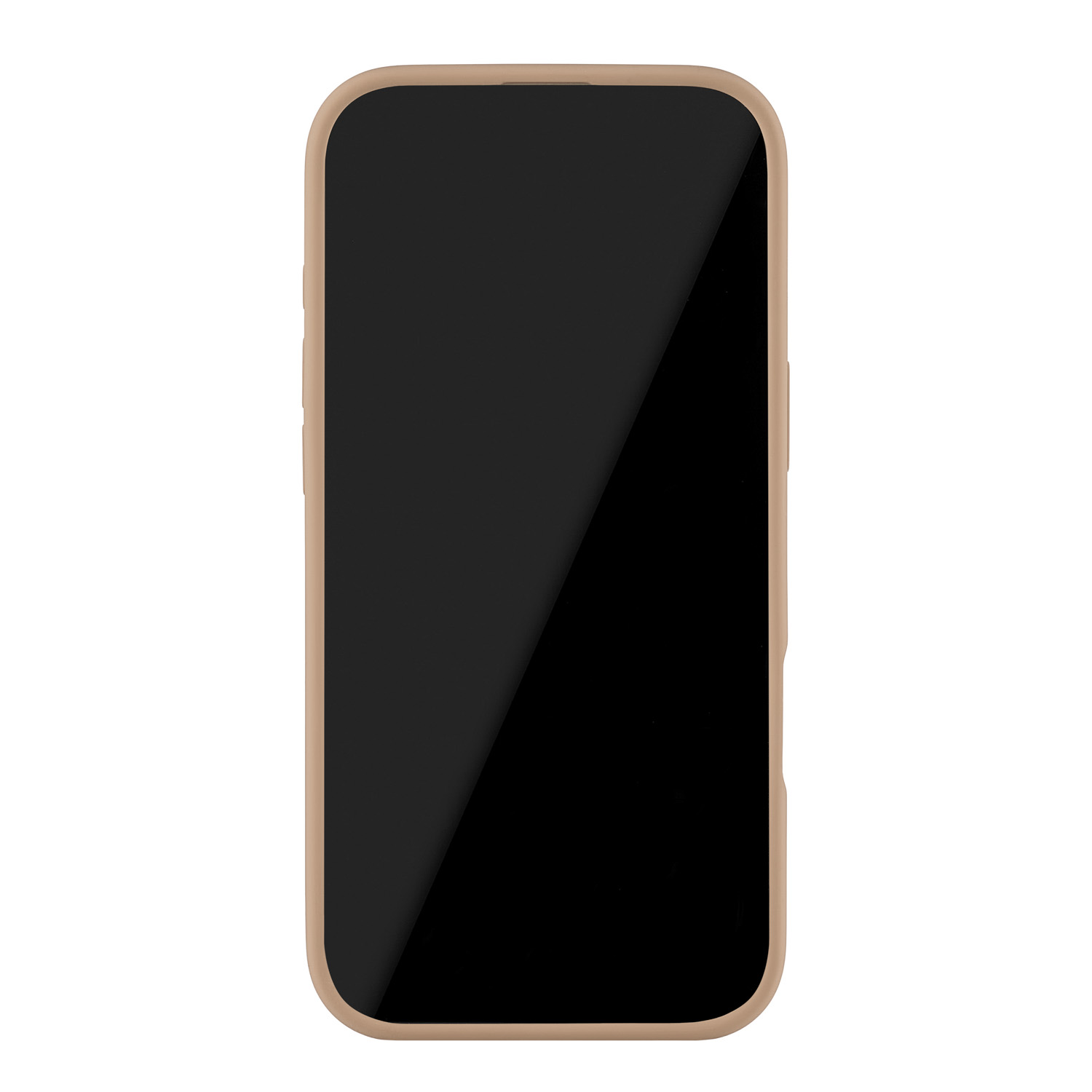 На фото изображено Чехол защитный uBear Touch Mag Case для iPhone 17 Air, MagSafe, латте