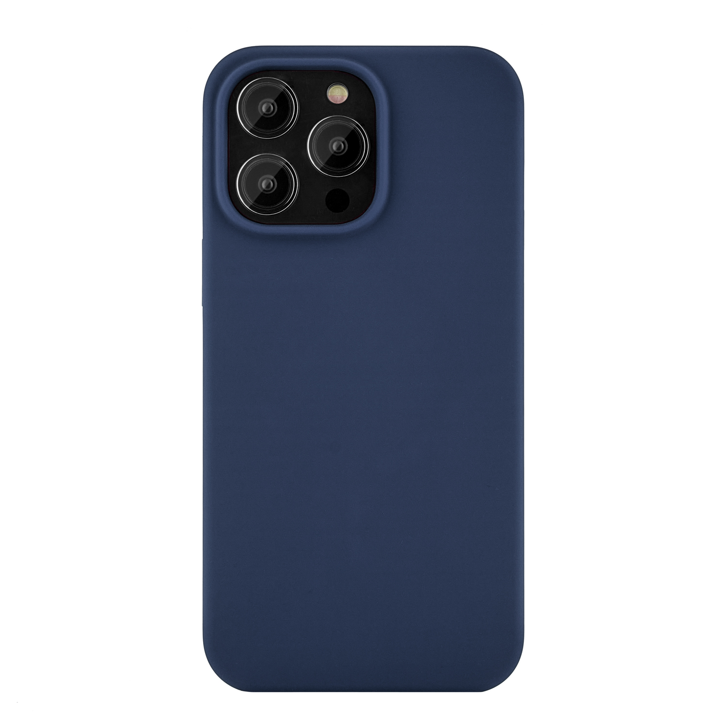 Чехол защитный uBear Touch Mag Case для  iPhone 14 Pro Max, MagSafe совместимый, силикон, софт-тач, тёмно-синий