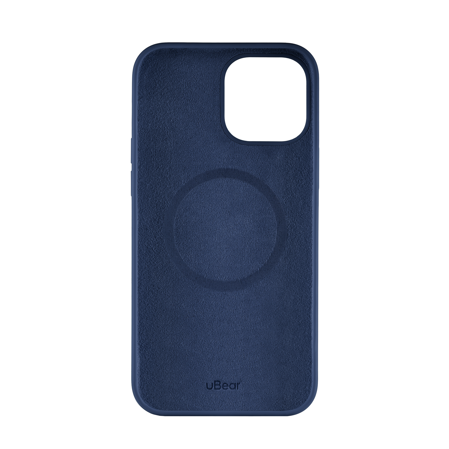 Touch Mag Сase (Liquid silicone) for iPhone 13 Pro Max MagSafe Compatible. Магнитная упаковка, тёмно-синий