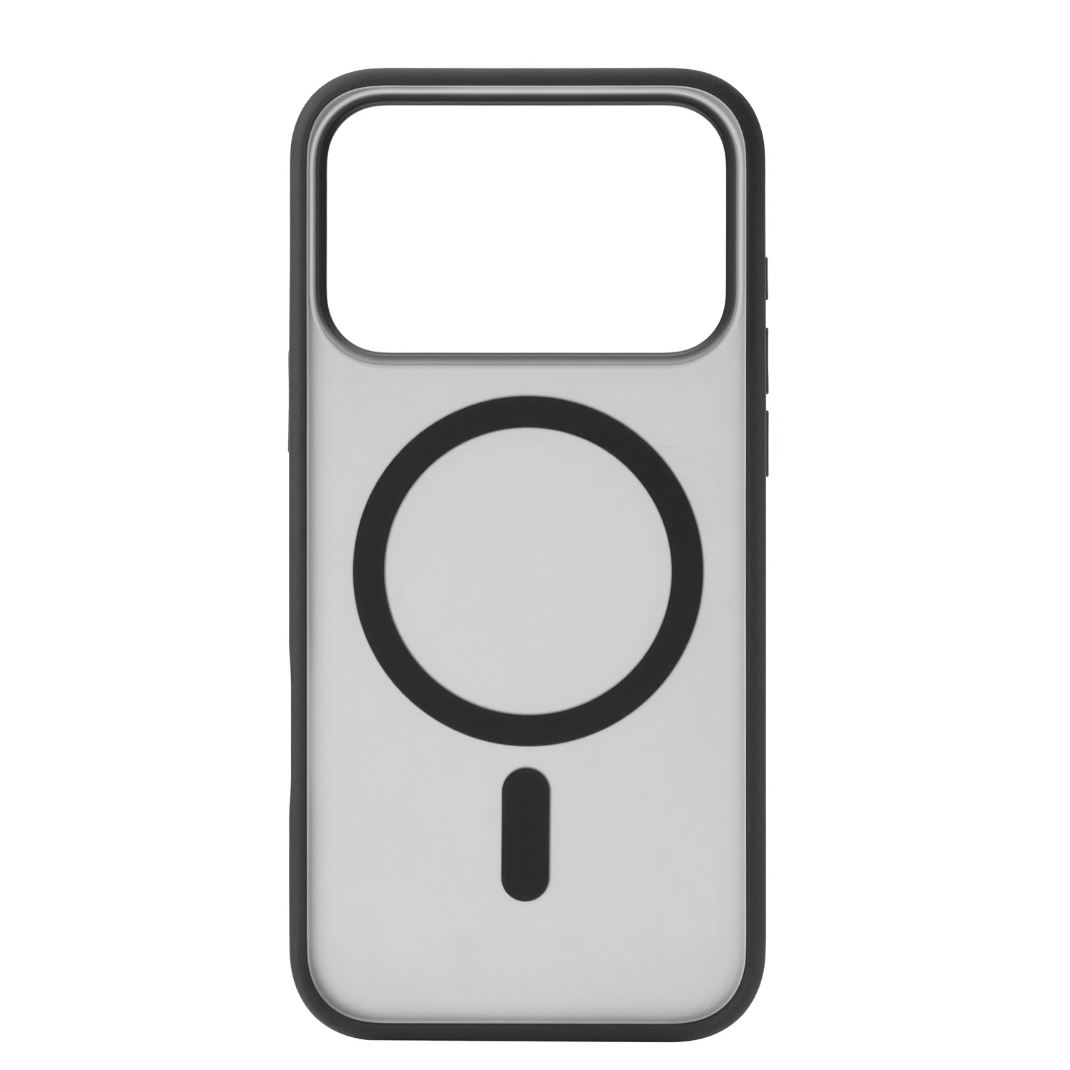 На фото изображено Чехол защитный uBear Cloud Mag Case для iPhone 17 Pro, MagSafe, черный