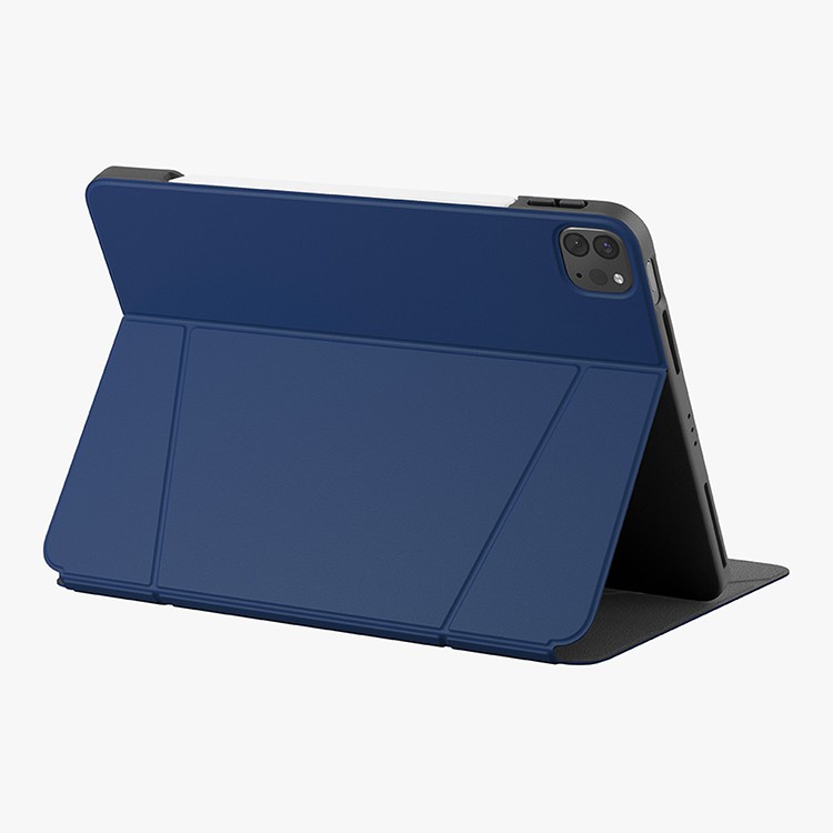 Чехол-подставка Uniq для iPad Pro 11 (2022/21) / Air 10.9 (2022/20) ROVUS Magnetic 360 Rotating Detachable Blue