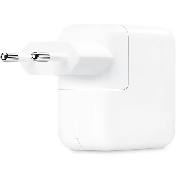 Сетевое зарядное устройство Apple 35W Dual, USB-C, белый