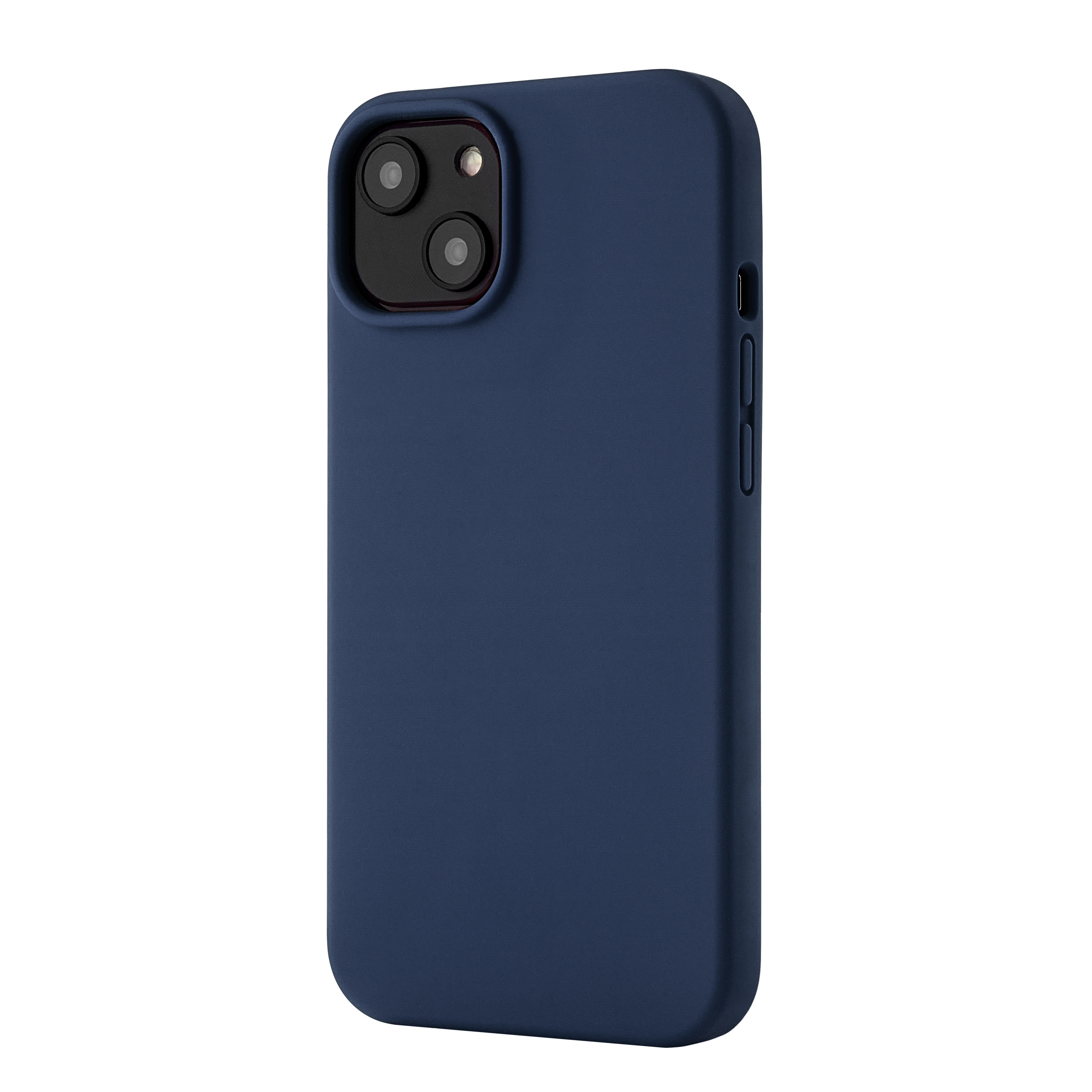 Чехол защитный uBear Touch Case для  iPhone 14, силикон, софт-тач, тёмно-синий