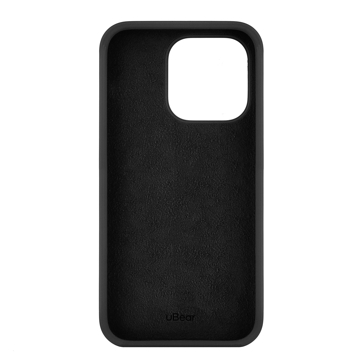 Чехол защитный uBear Touch Case для  iPhone 14 Pro, силикон, софт-тач, чёрный