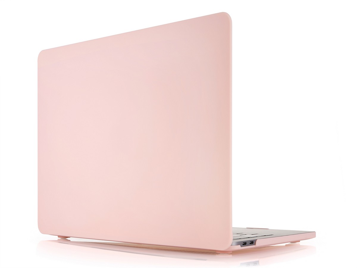 Чехол защитный VLP Plastic Case для MacBook Pro 16" 2019-2020, светло-розовый