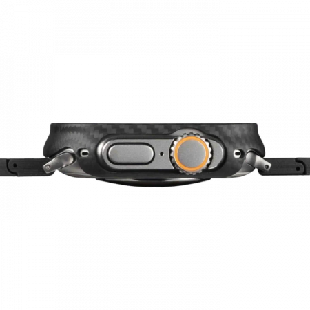Кевларовый чехол Pitaka для Apple Watch 8/7 (41мм), черный
