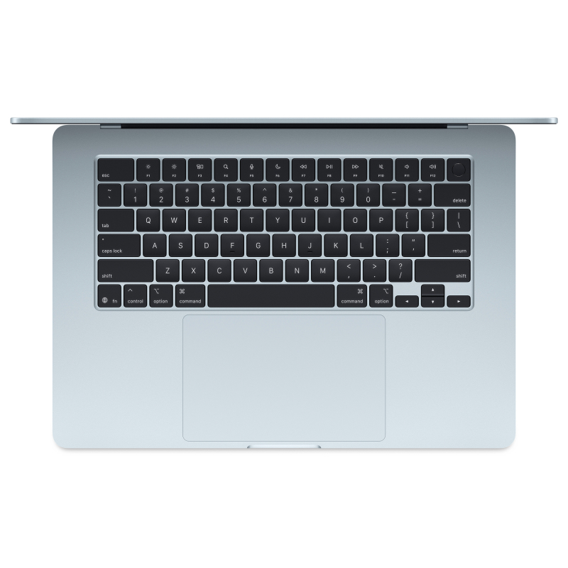 Apple MacBook Air 15" (M4, 10C / 10C, 2025) 16 ГБ, 512 ГБ SSD, Небесно-голубой