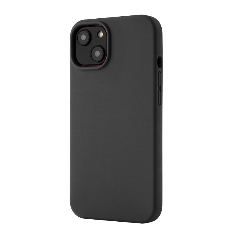 Чехол защитный uBear Touch Case для  iPhone 14, силикон, софт-тач, чёрный