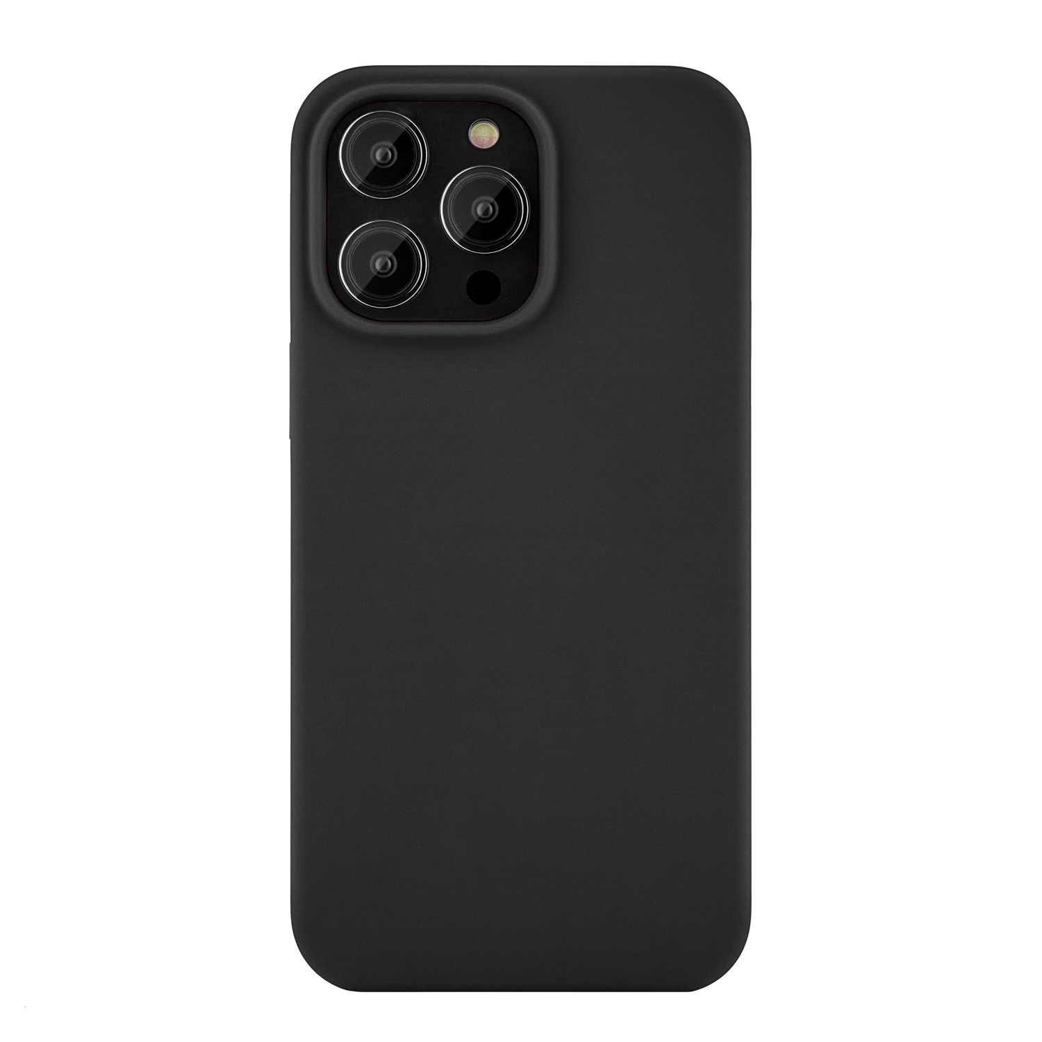 Чехол защитный uBear Touch Case для  iPhone 14 Pro Max, силикон, софт-тач, чёрный