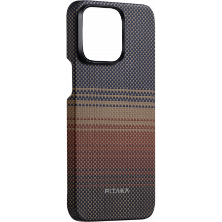 Чехол Pitaka Fusion Weaving MagEZ 5 для iPhone 15 Pro, Sunset