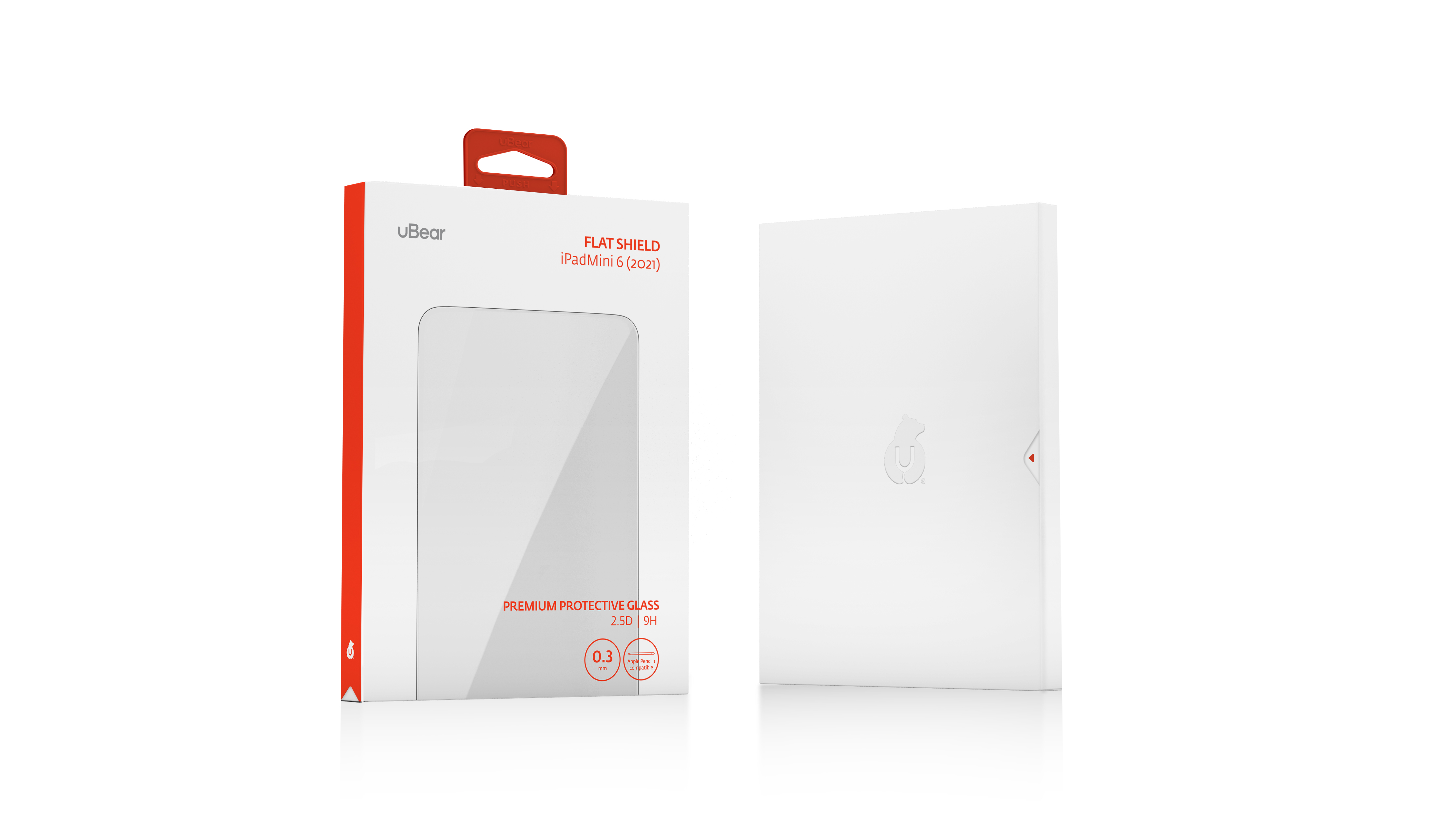 uBear Flat Shield для iPad mini 6 (2021), прозрачный
