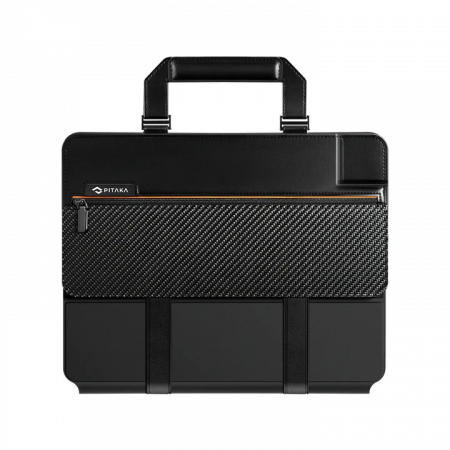 Карбоновая сумка Pitaka FlipBook Case для iPad 12.9", черный