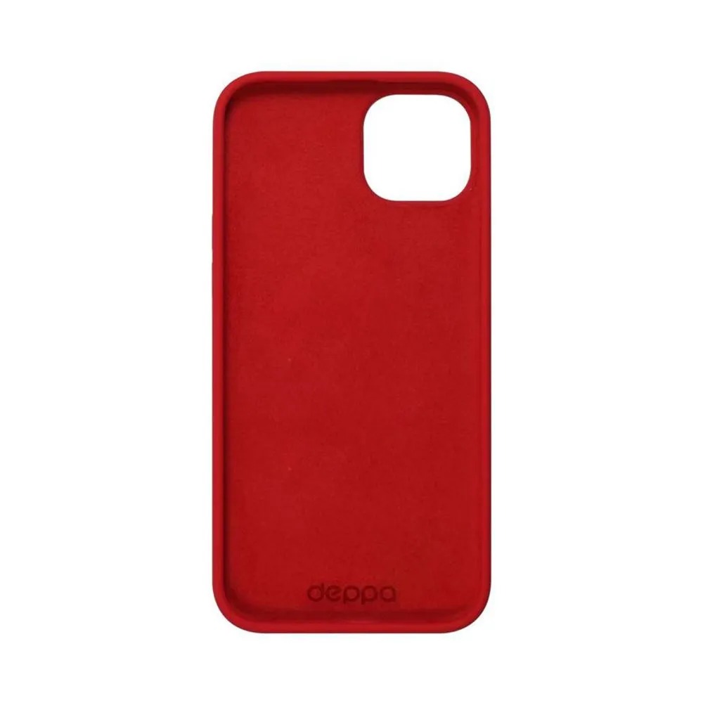 Чехол Liquid Silicone Case Pro для Apple iPhone 15 Plus, красный, Deppa