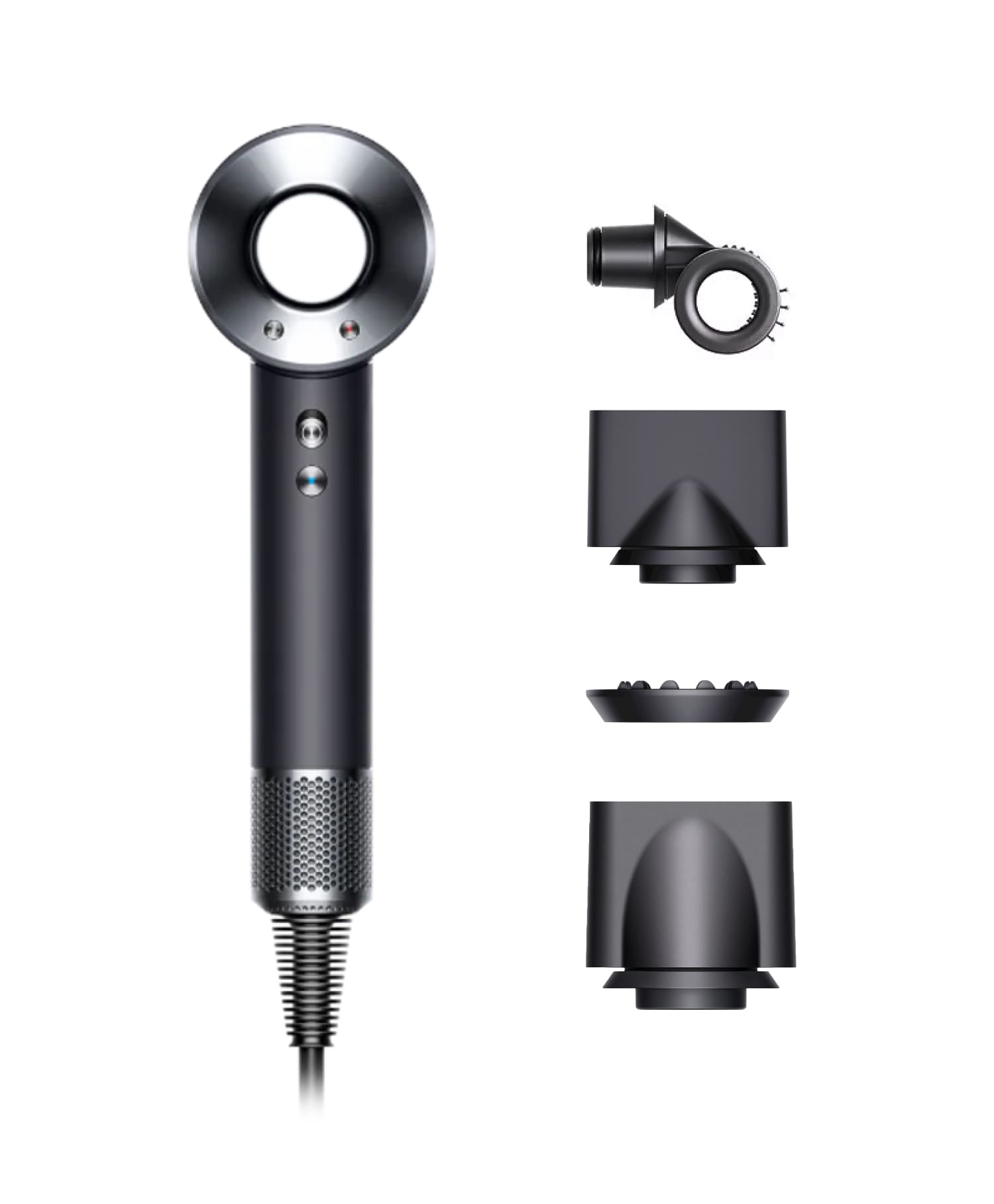 Фен Dyson Supersonic HD15, Black/Nickel