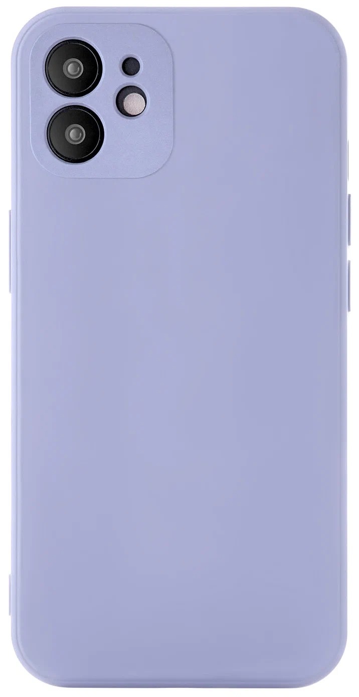 Чехол защитный ROCKET Sense для iPhone 12, soft-touch матовый, TPU, фиолетовый