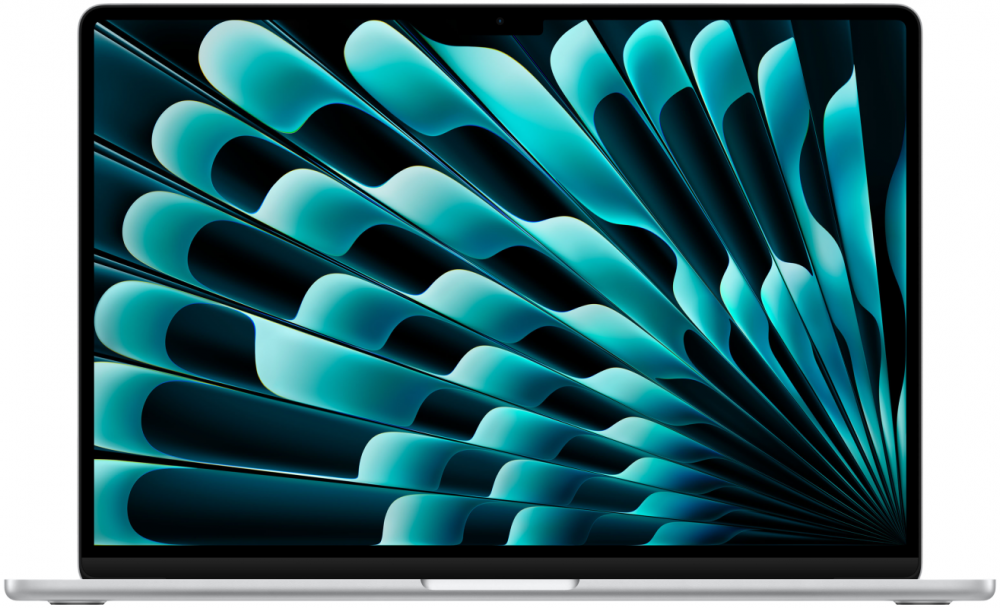 Apple MacBook Air 15” (M2, 8C / 10C, 2022), 8 ГБ, 512 ГБ SSD, Серебристый