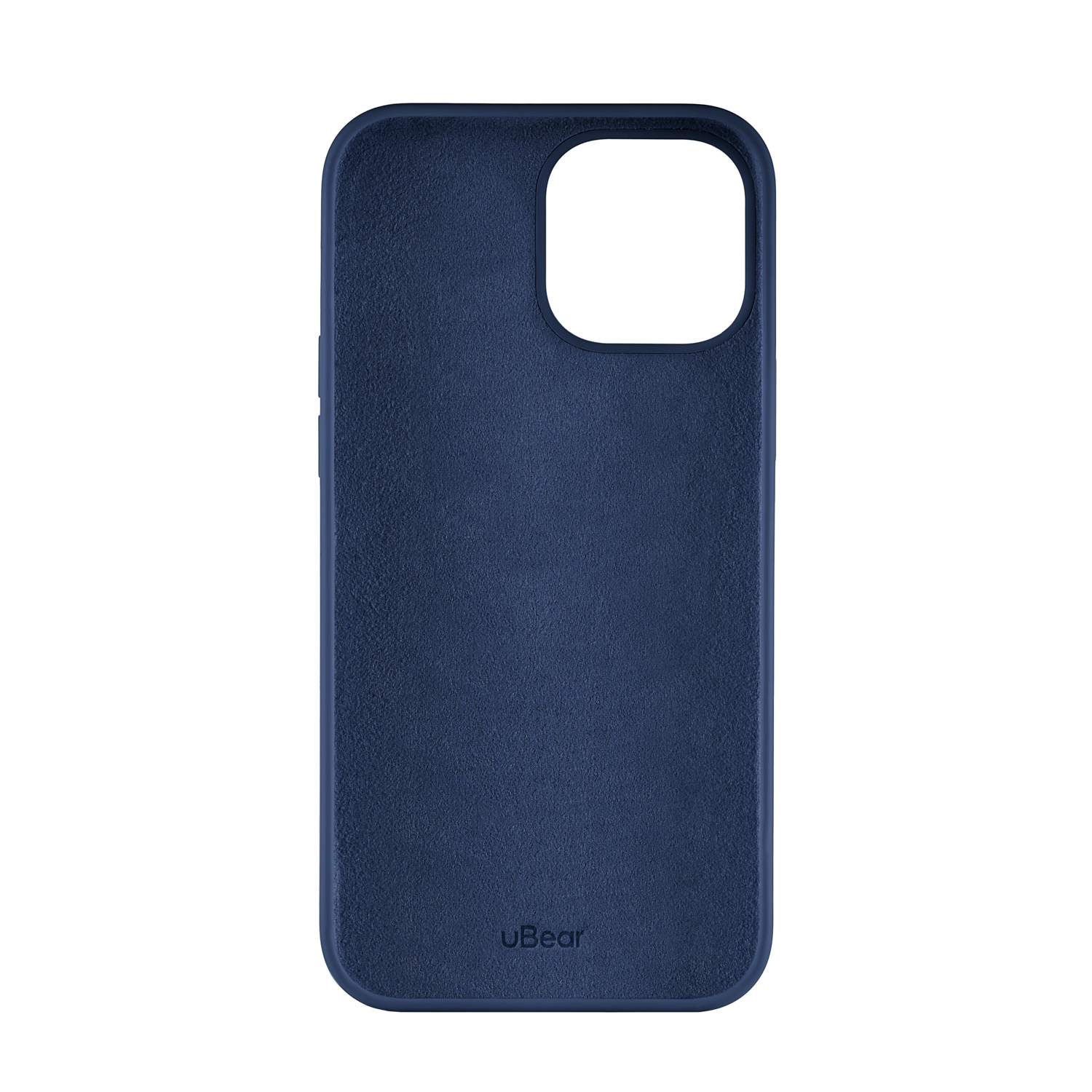 Touch Case (Liquid silicone) for iPhone 13 Pro Max. Магнитная упаковка, тёмно-синий