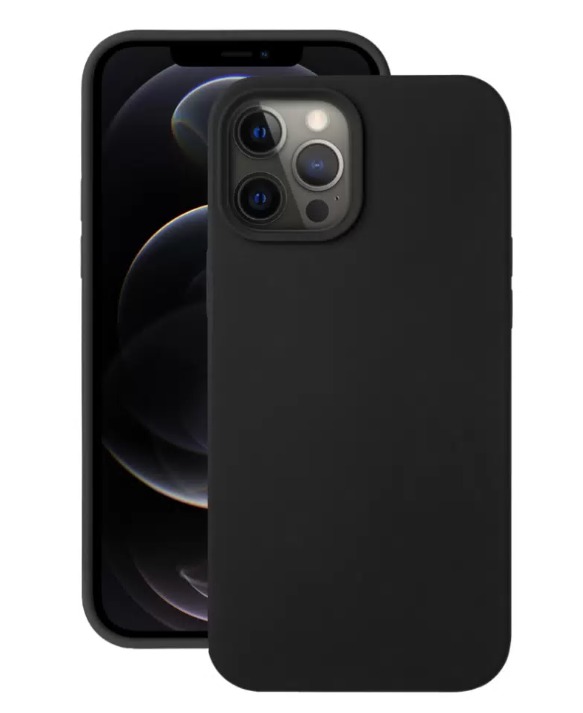 Чехол Liquid Silicone Case Pro для Apple iPhone 15 Pro, черный, Deppa