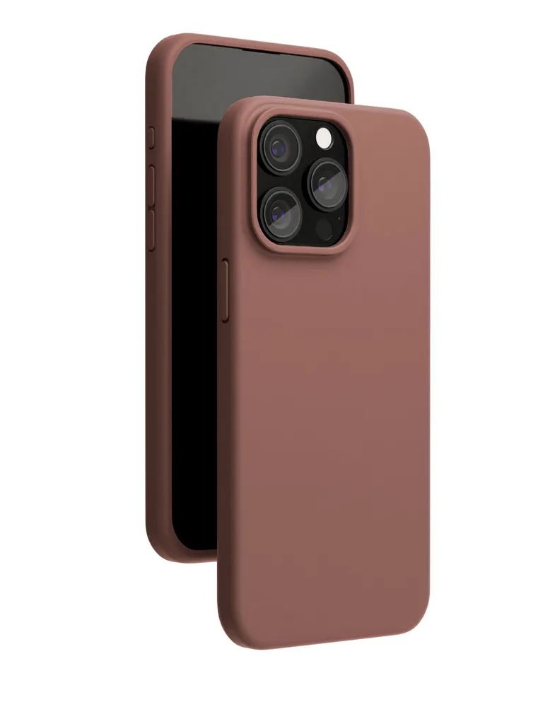 Чехол защитный "vlp" Aster Case с MagSafe для iPhone 15 Pro, моккачино
