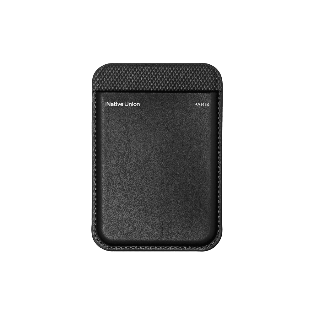 (RE)CLASSIC CARD WALLET чехол для пластиковых карт Native Union, цвет: черный