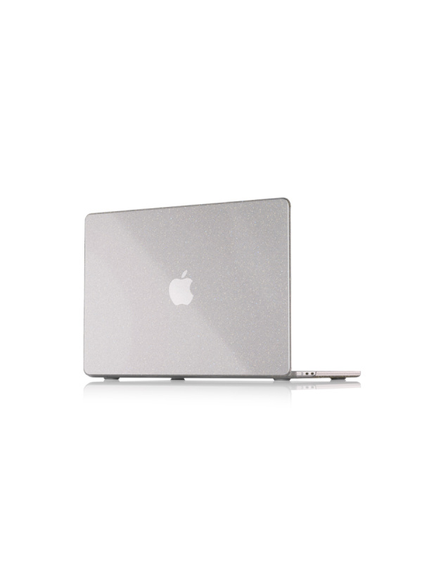 Чехол защитный "vlp" Plastic Case для MacBook M2 Air13 2022, с блестками