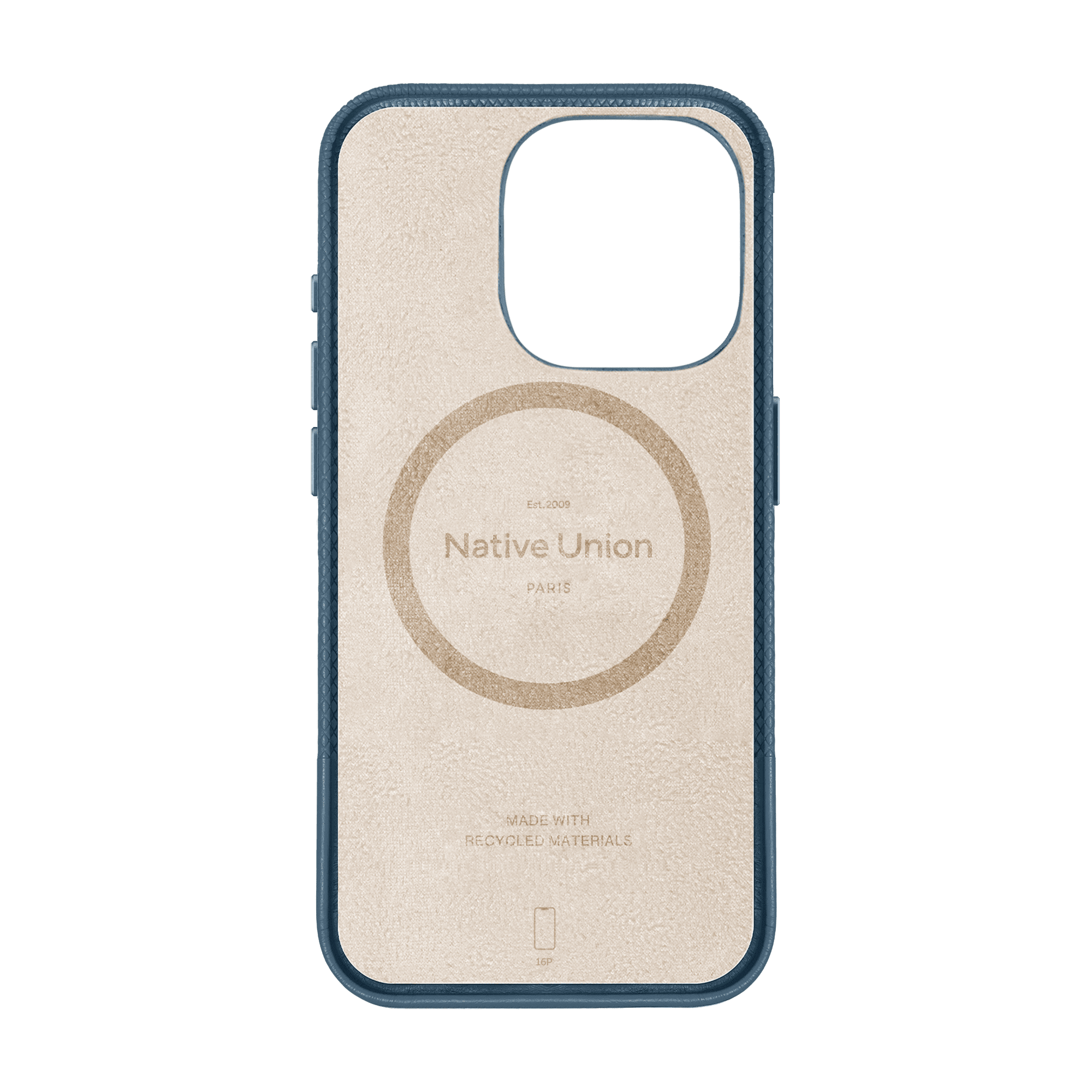 (RE)CLASSIC CASE FOR IPHONE 16 PRO NAVY, чехол защитный для iPhone 16 PRO, цвет: синий