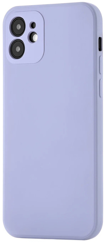 Чехол защитный ROCKET Sense для iPhone 12, soft-touch матовый, TPU, фиолетовый
