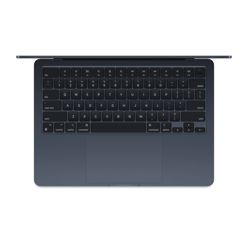 Apple MacBook Air 13" (M3, 8C / 8C, 2024) 8 ГБ, 256 ГБ SSD, Полуночный черный