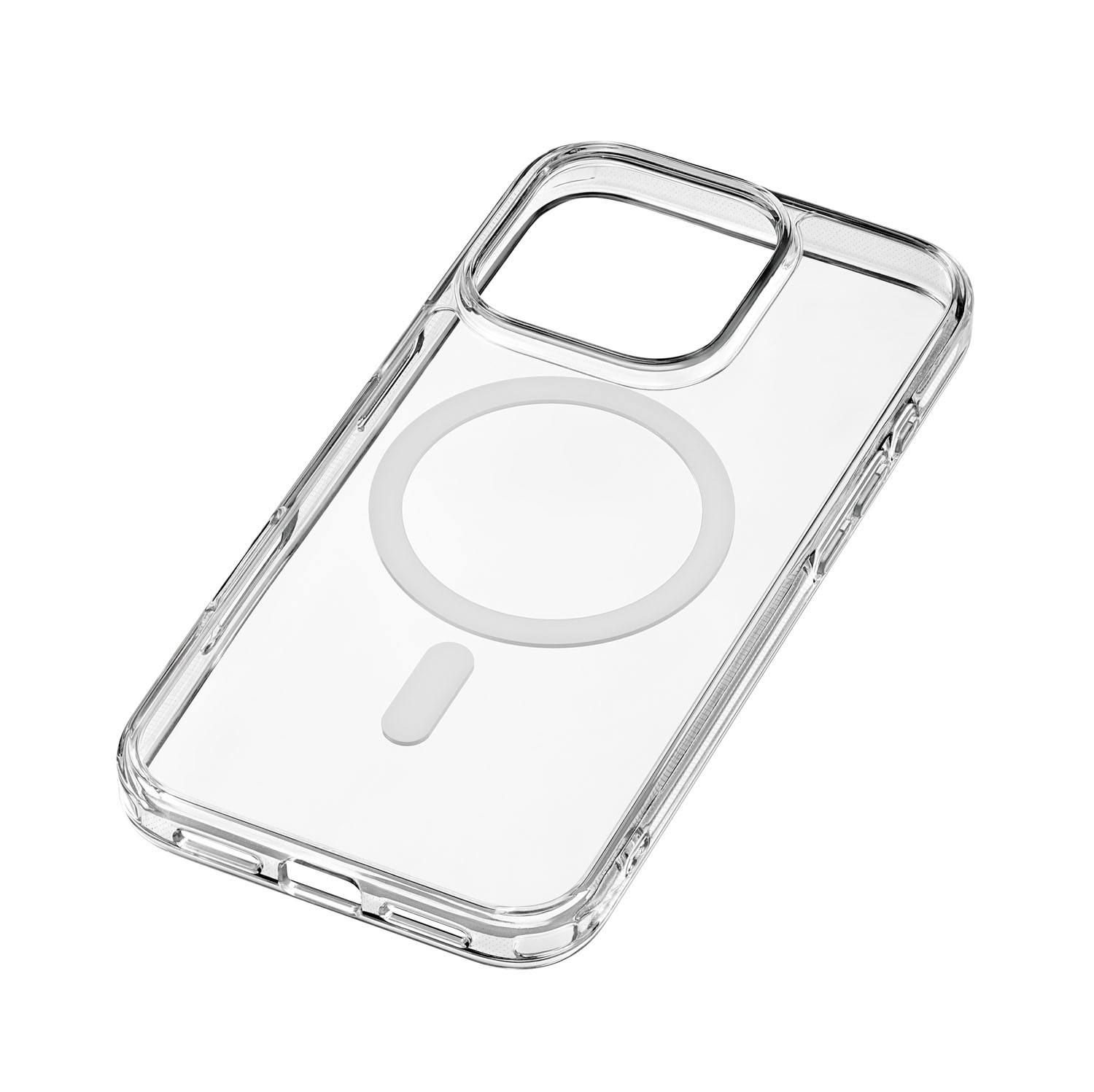 Чехол защитный uBear Real Mag Case для iPhone 16 Pro, MagSafe совместимый, усиленный, прозрачный