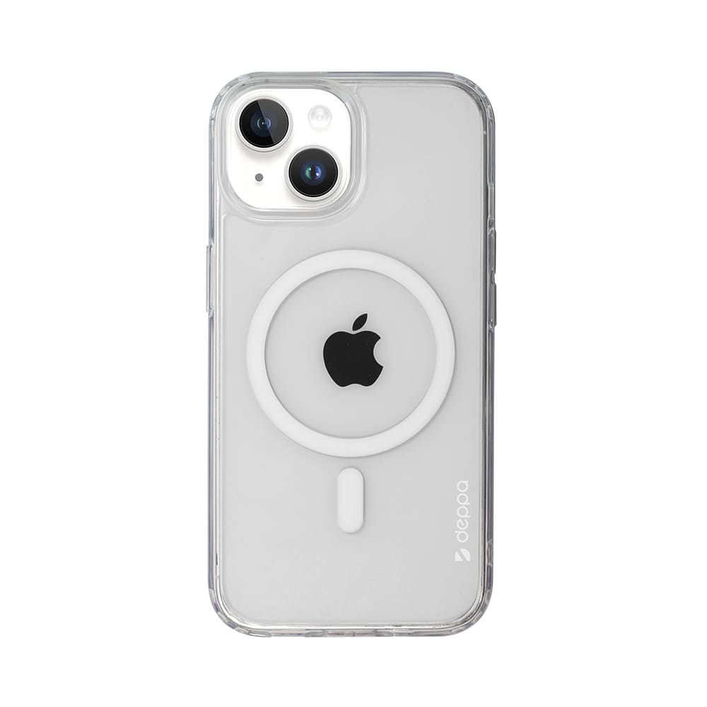 Чехол Gel Pro Magsafe для Apple iPhone 15, прозрачный, Deppa