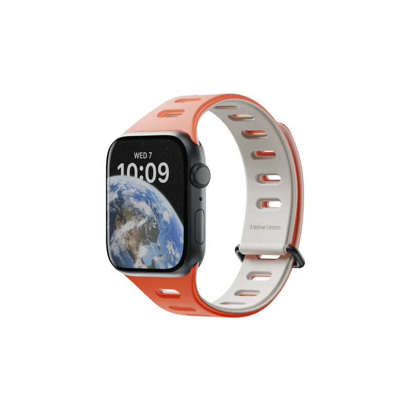 Ремешок для часов Apple Watch,Magnetic  38/40/41MM, Native Union,оранж/сер