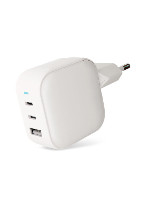 СЗУ VLP G-Charge 65Вт 2*USB-С+USB-A, PD, QC, белый