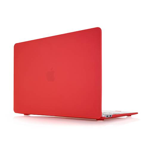 Чехол защитный "vlp" Plastic Case для MacBook Air 13'' 2018-2020, красный