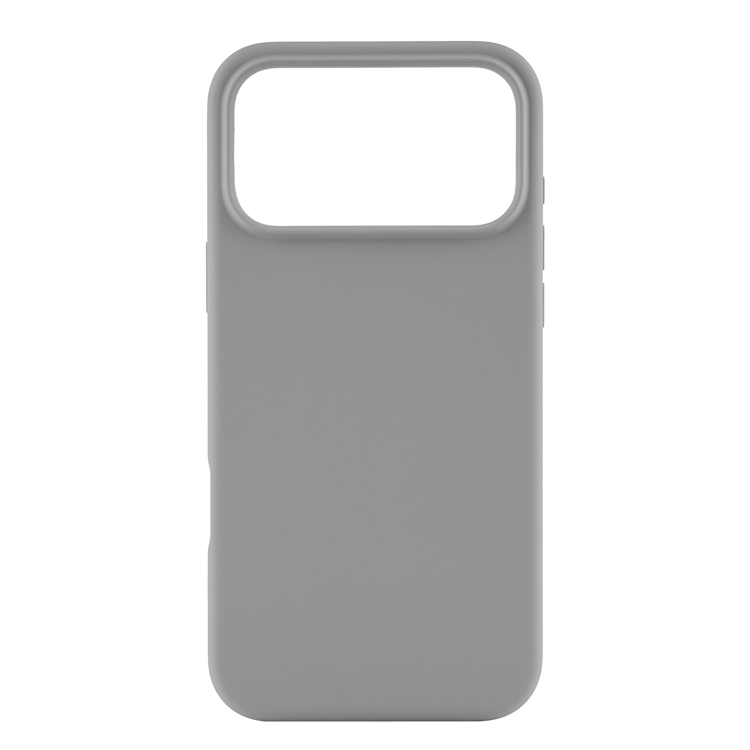На фото изображено Чехол защитный uBear Touch Mag Case для iPhone 17 Pro Max, MagSafe, светло-серый
