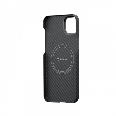 Чехол Pitaka MagEZ Case 3 для iPhone 14 Plus (6.7"), черно-серый, кевлар (арамид)