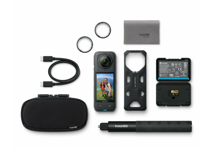 Экшн камера Insta360 X4 Adventure Bundle, чёрный