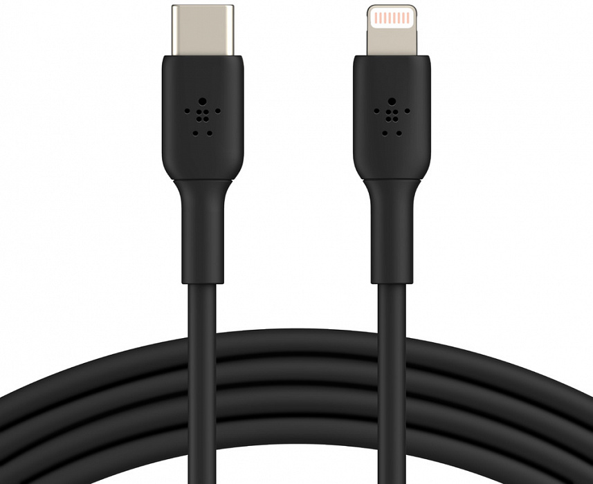 Кабель Belkin BoostCharge USB-C/Lightning Cable Длина: 1м, черный