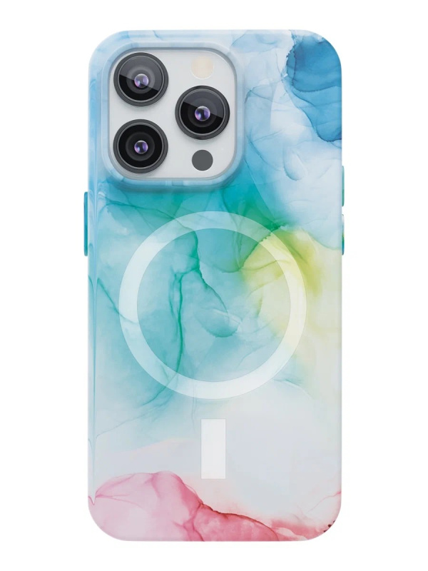 Чехол защитный "vlp" Splash case с MagSafe для iPhone 14 Pro, мультицвет