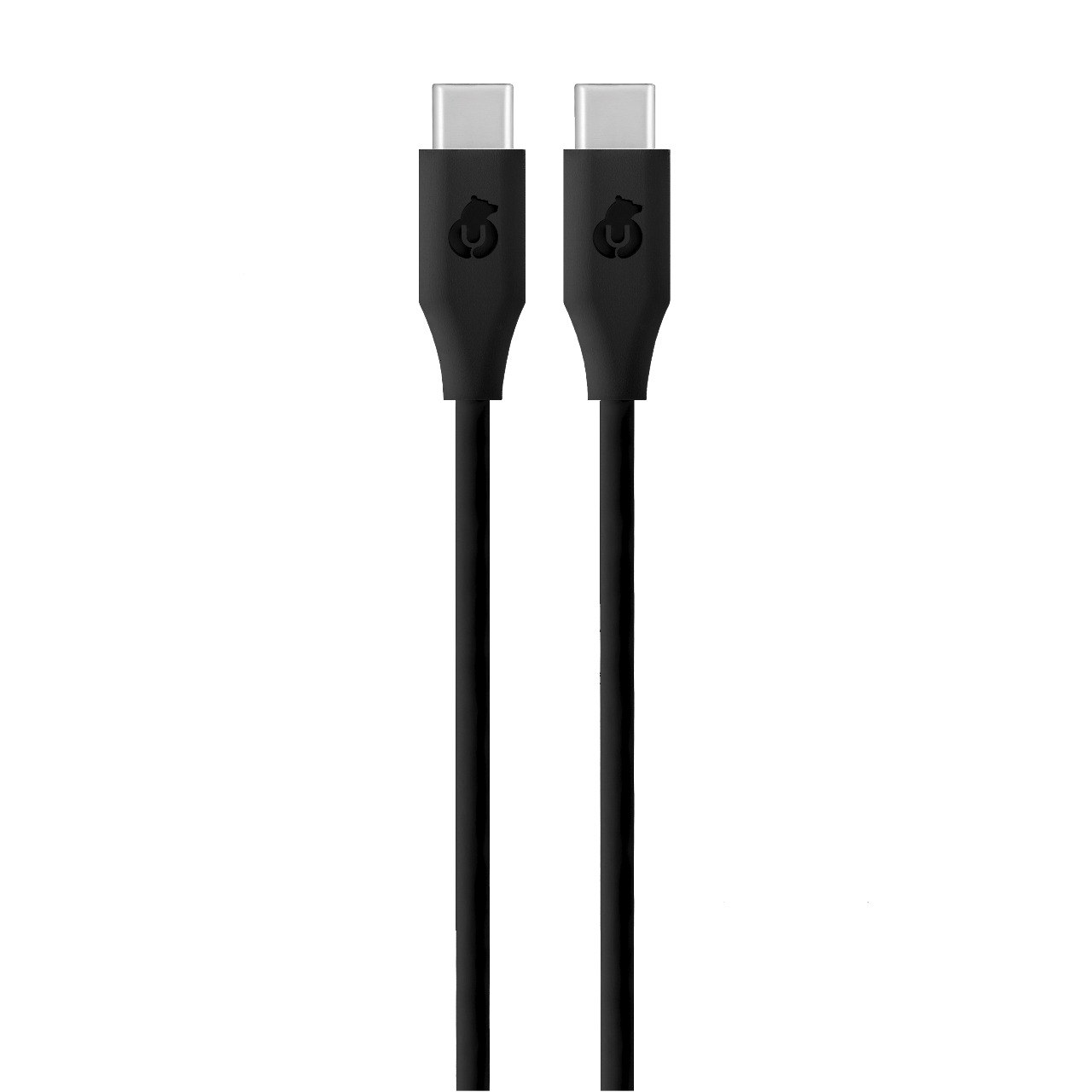 Зарядный кабель uBear Life UCB-C/UCB-C 1.2м, 60W, чёрный