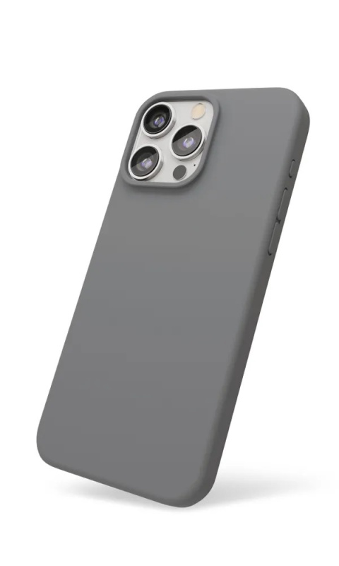 Чехол защитный &quot;vlp&quot; Aster Case с MagSafe для iPhone 15 ProMax, серый