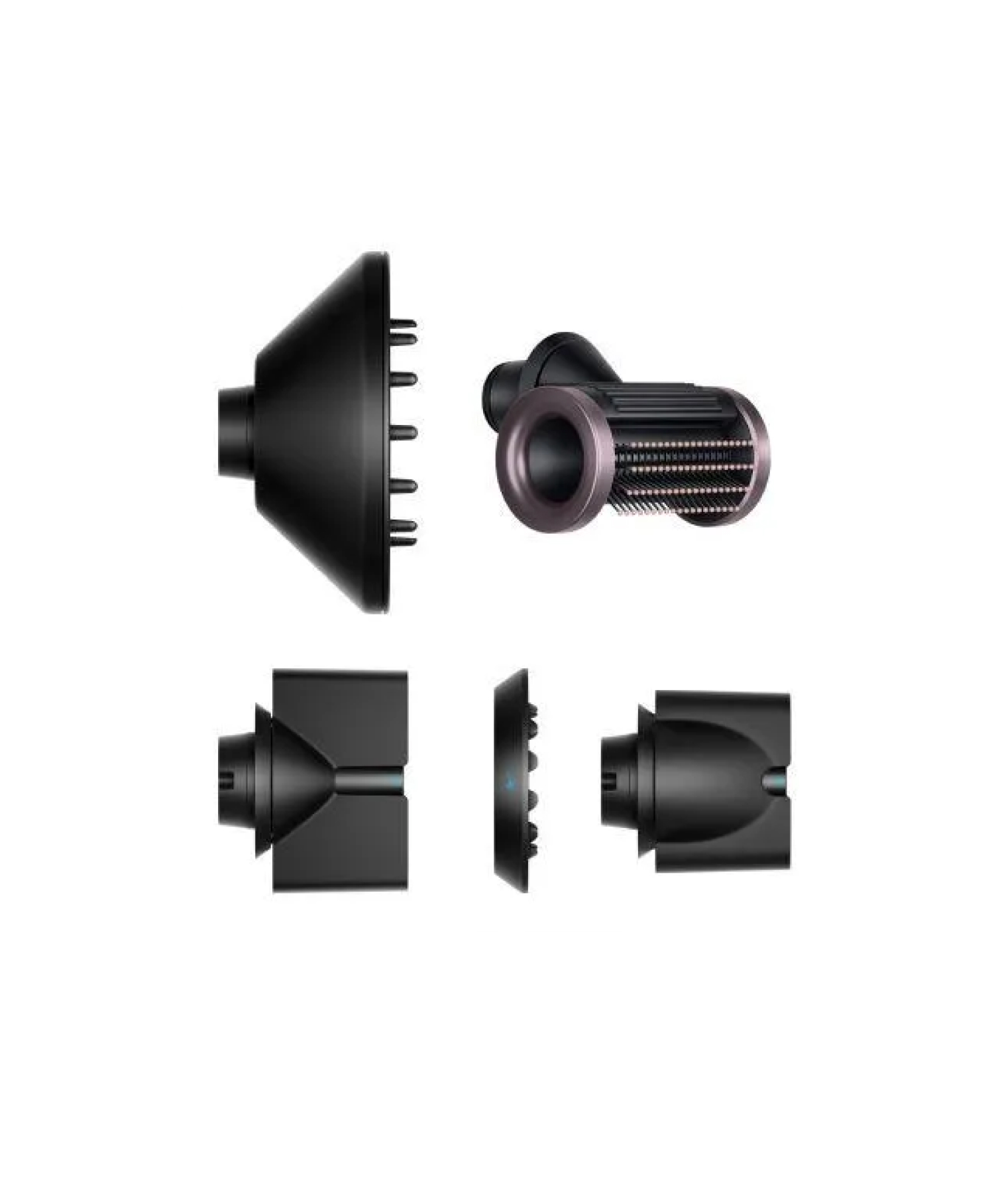 На фото изображено Фен Dyson Supersonic Nural HD16, Ceramic Patina/Topaz