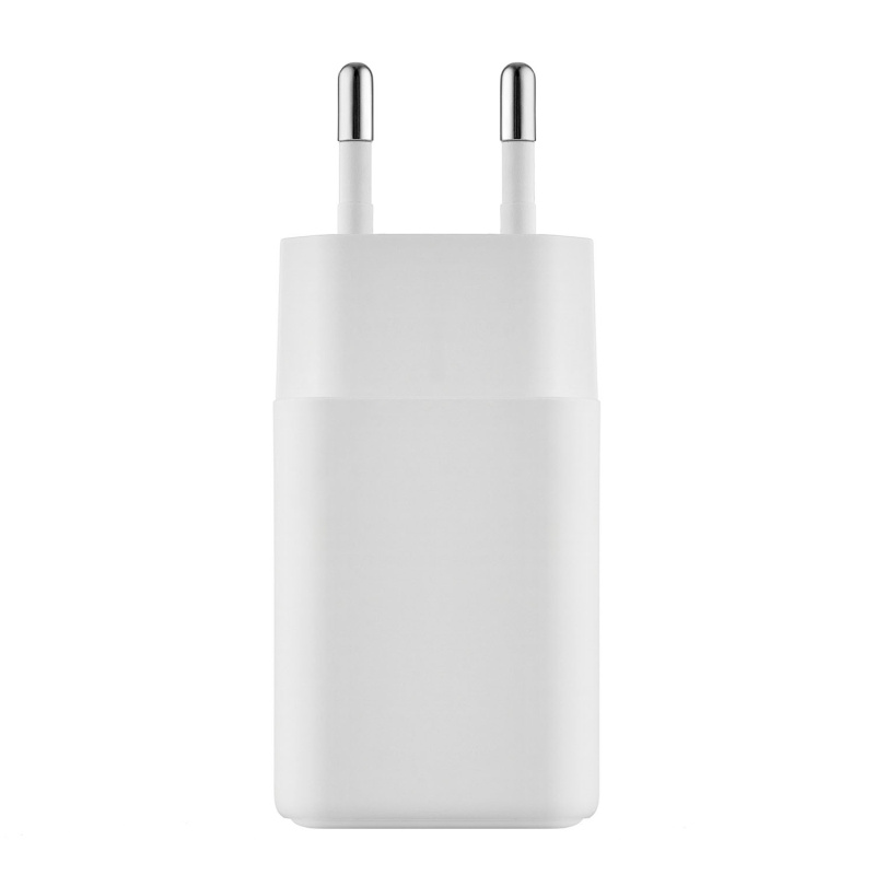 Cетевое зарядное устройство uBear Bridge USB-C, 45 Вт, GaN + Super Fast Charging, белый